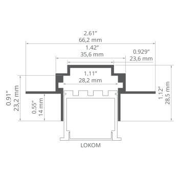 Alu-Trägerprofil TEKNIK-ZM